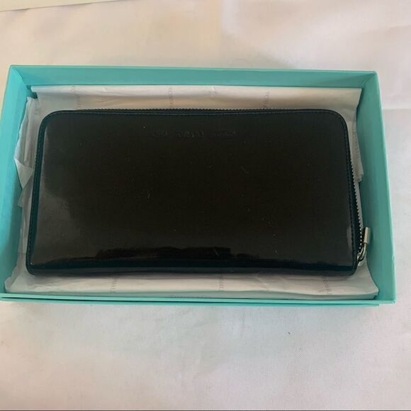 Tiffany & Co. Continental Zip Around Wallet Black - Picture 2 of 14